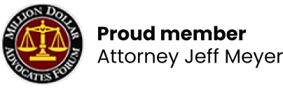 Jeff Meyer has been selected based on his achievements to the Million Dollar Advocates Forum. Million Dollar Advocates Forum is an invitation only group of trial lawyers throughout the country.